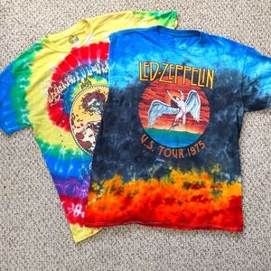 Tie Die Bundle #4 (Grateful Dead/Led Zeppelin)